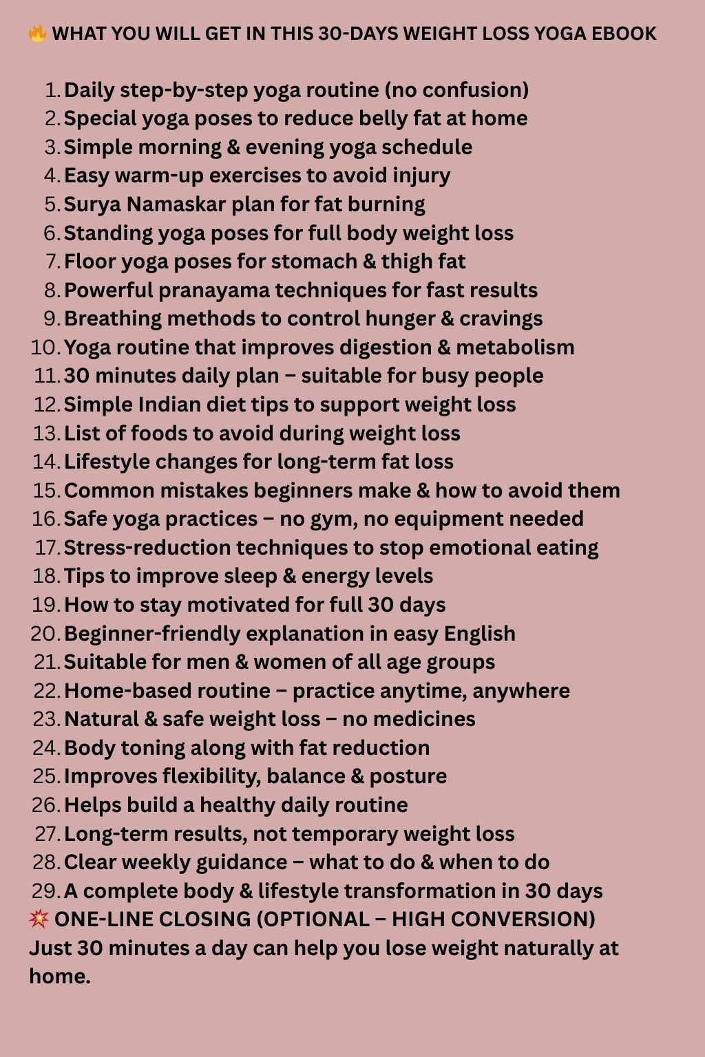 Beginner’s Guide to Weight Loss Yoga at Home